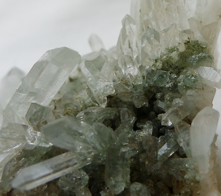 ヒマラヤ水晶原石新産地・レア産地013 ダウラギリ産のクラスター